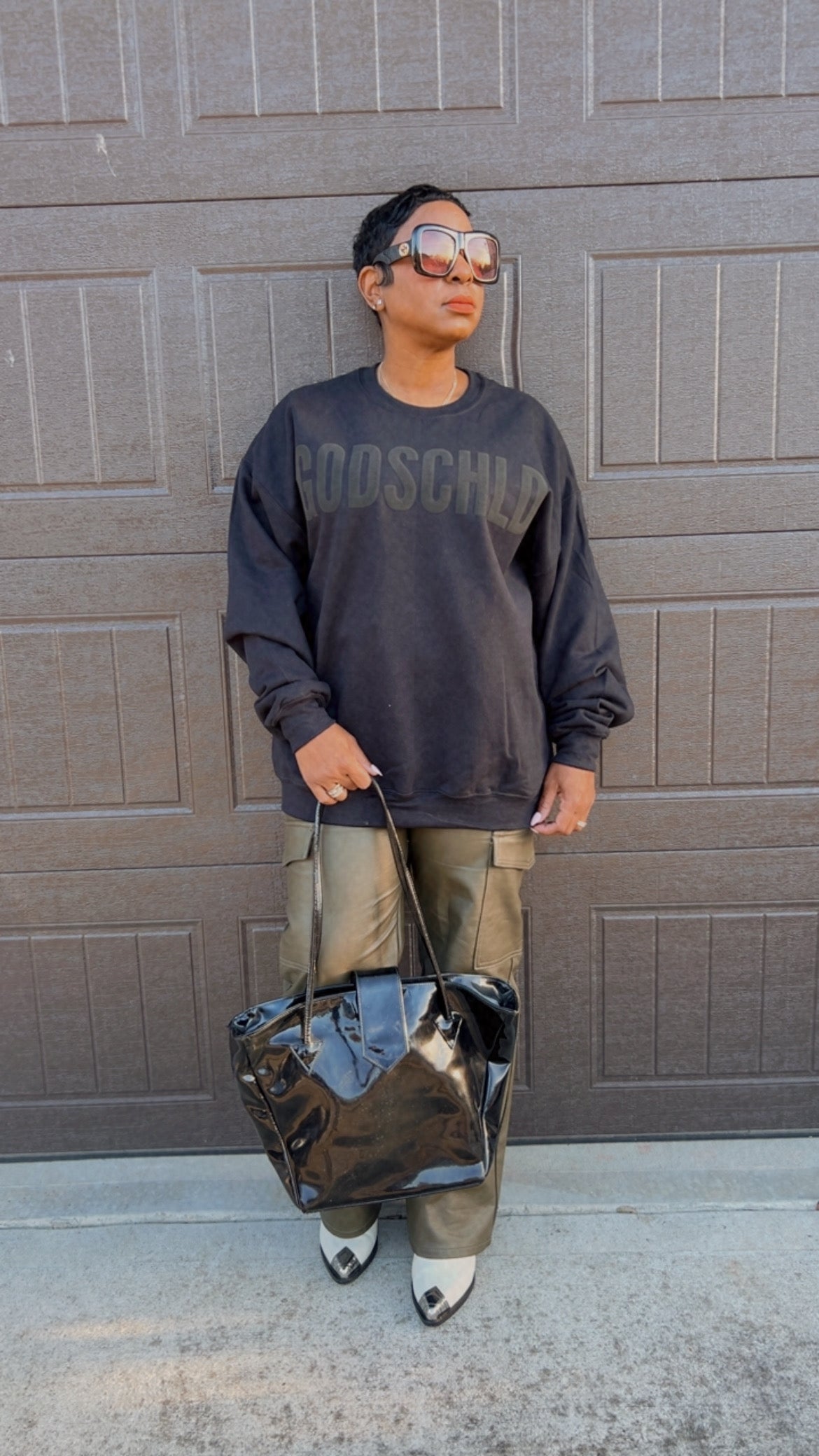 GGM! GODSCHLD Crew. BLACK