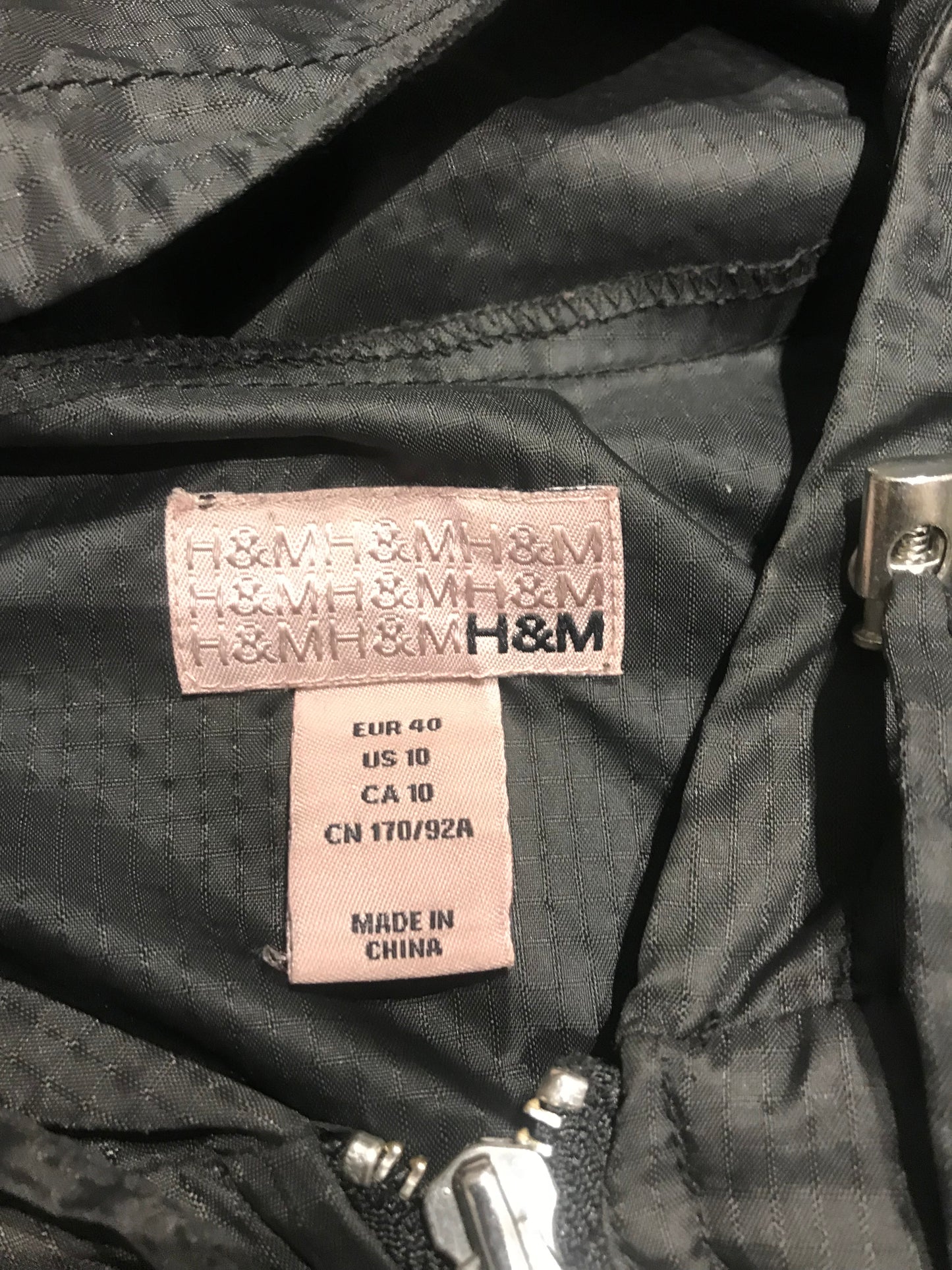 H&M Flaired Windbreaker Jacket: Sz 10