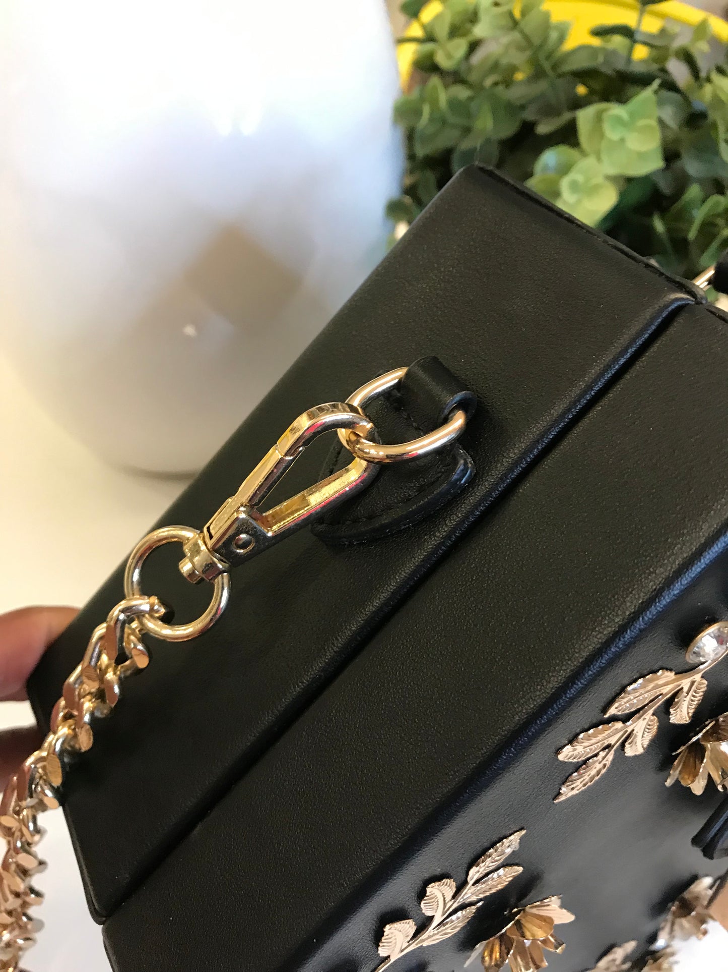 Aldo Adorned Box Crossbody!