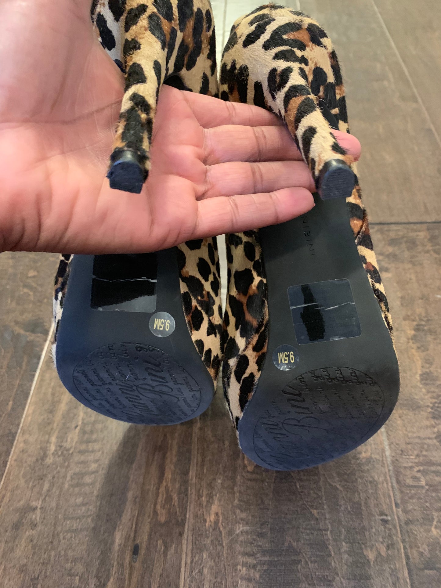 Gianni Bini Leopard Booties: Sz 9.5