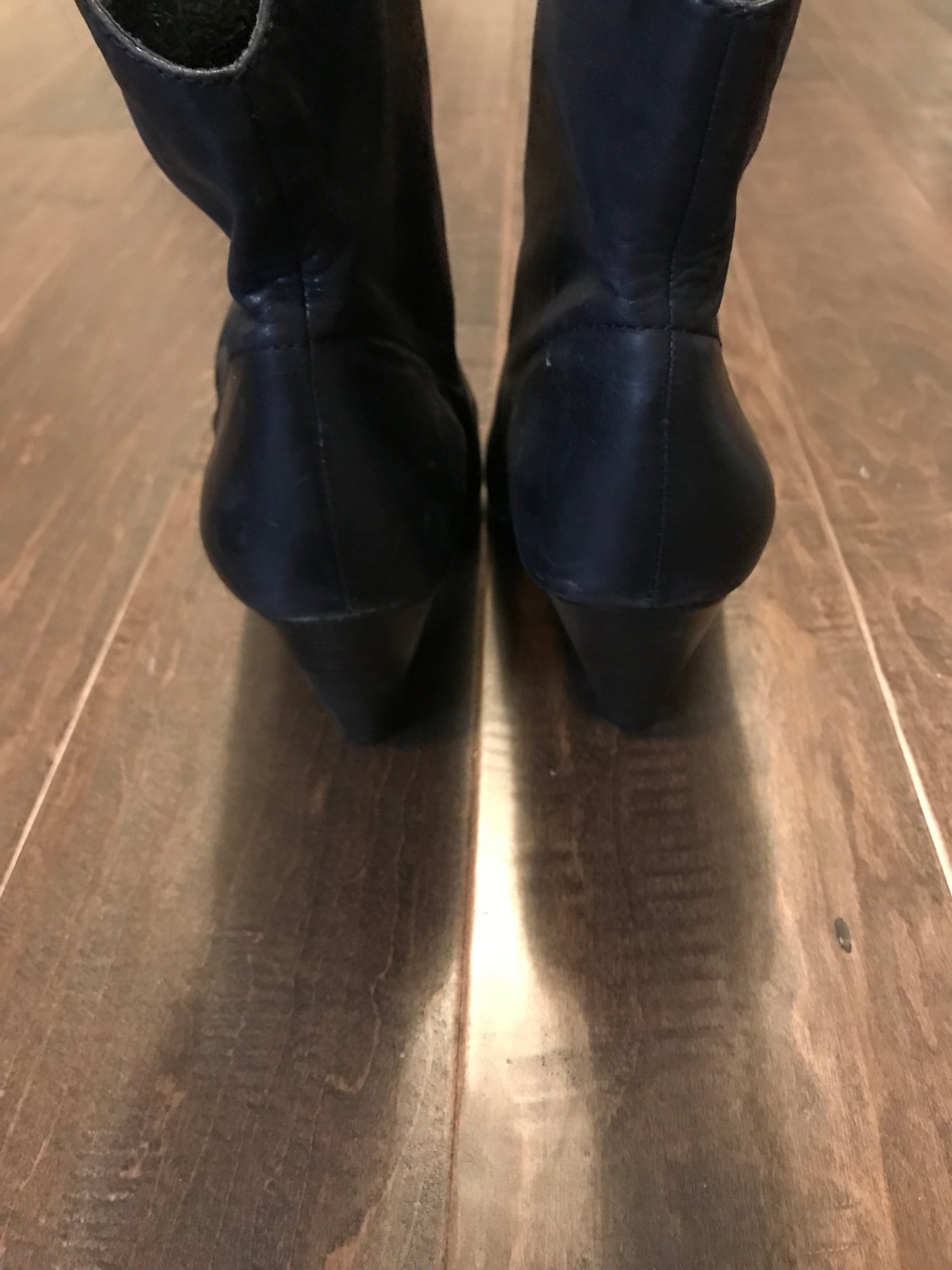 BCBG Peep Toe Booties: Size 7