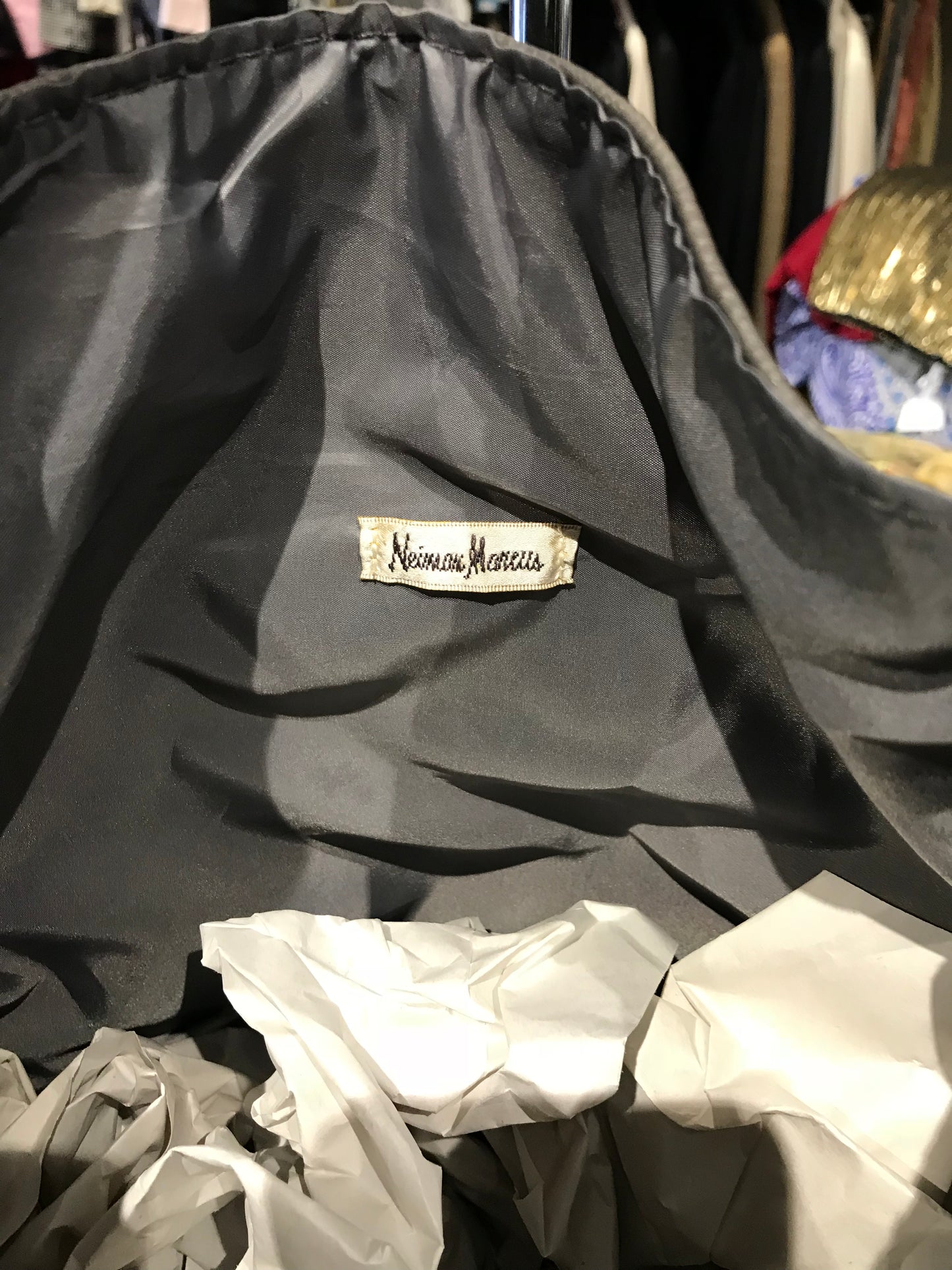 Neiman Marcus Faux Leather Hobo!