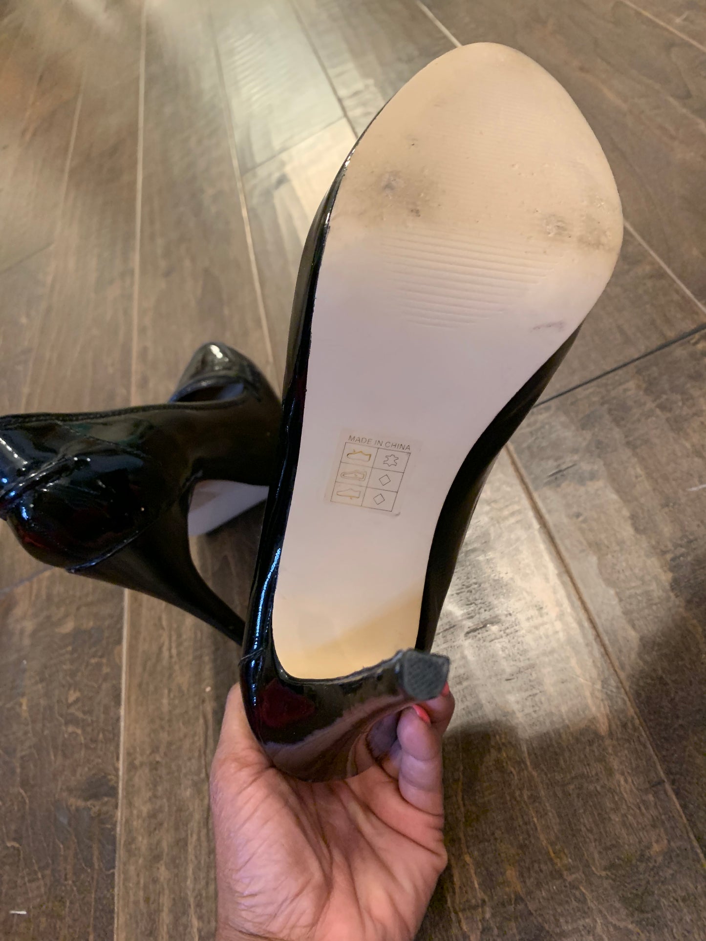 Dolce Vita Patent Heels: Sz 10