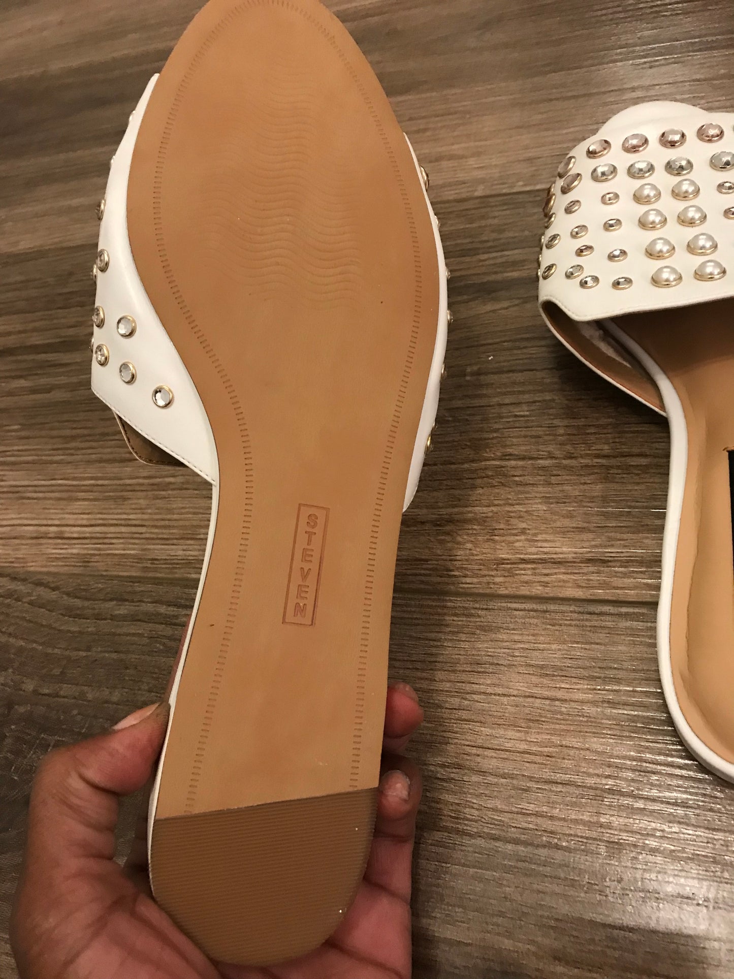 Steve Madden Rhinestone Sandals! Size 8.5