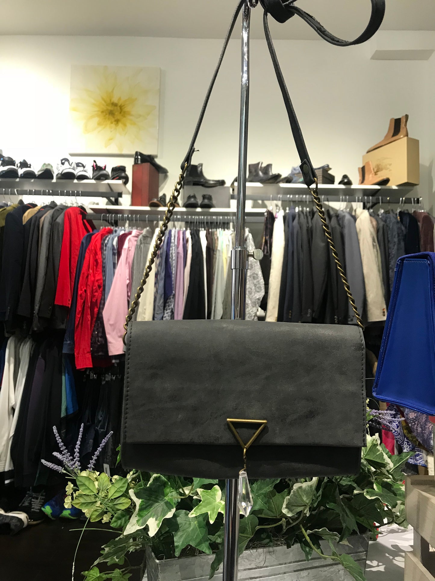 Twig & Arrow Faux Leather Crossbody