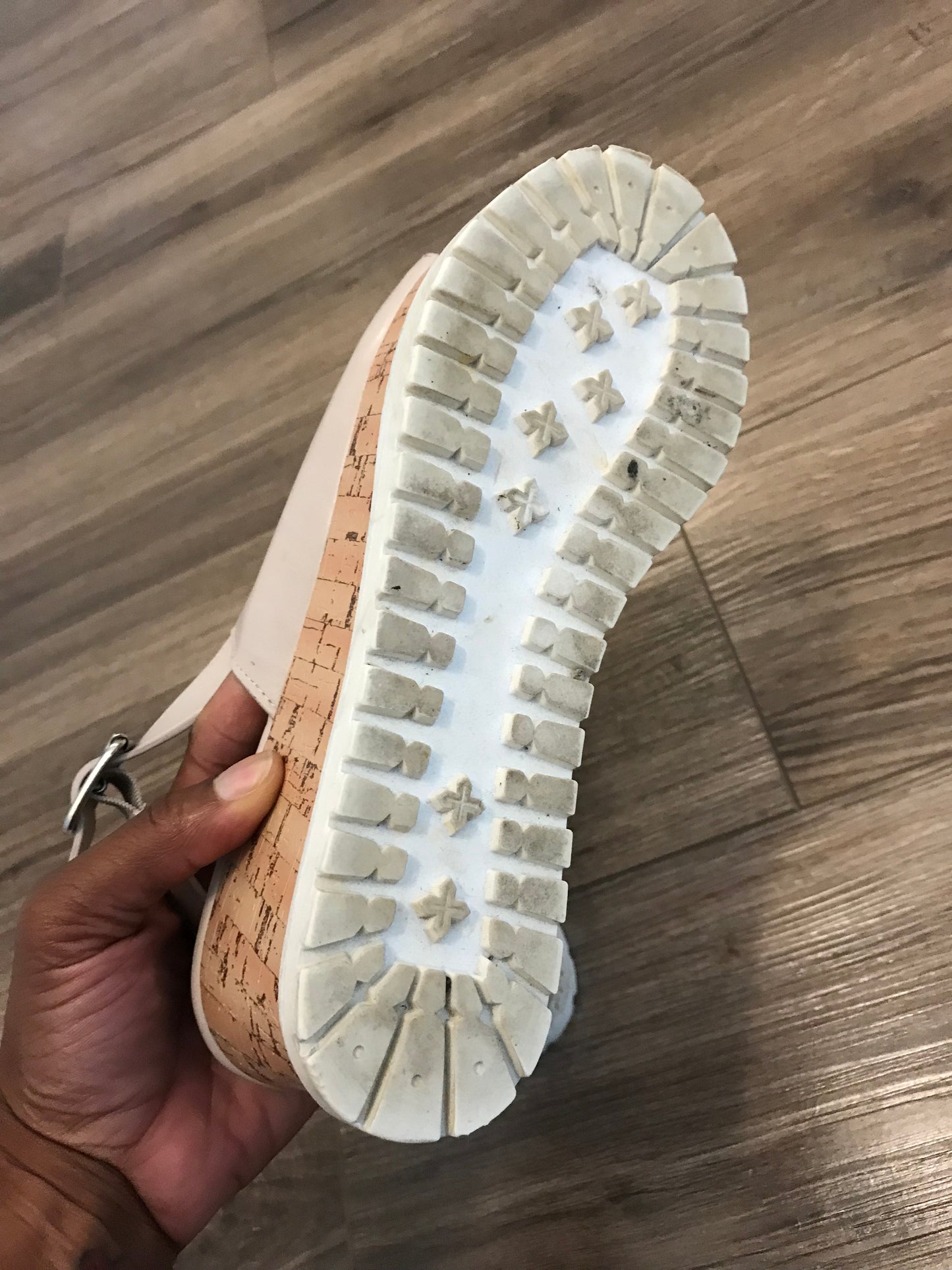Forever 21 Cork Wedge Sandals! Size 8