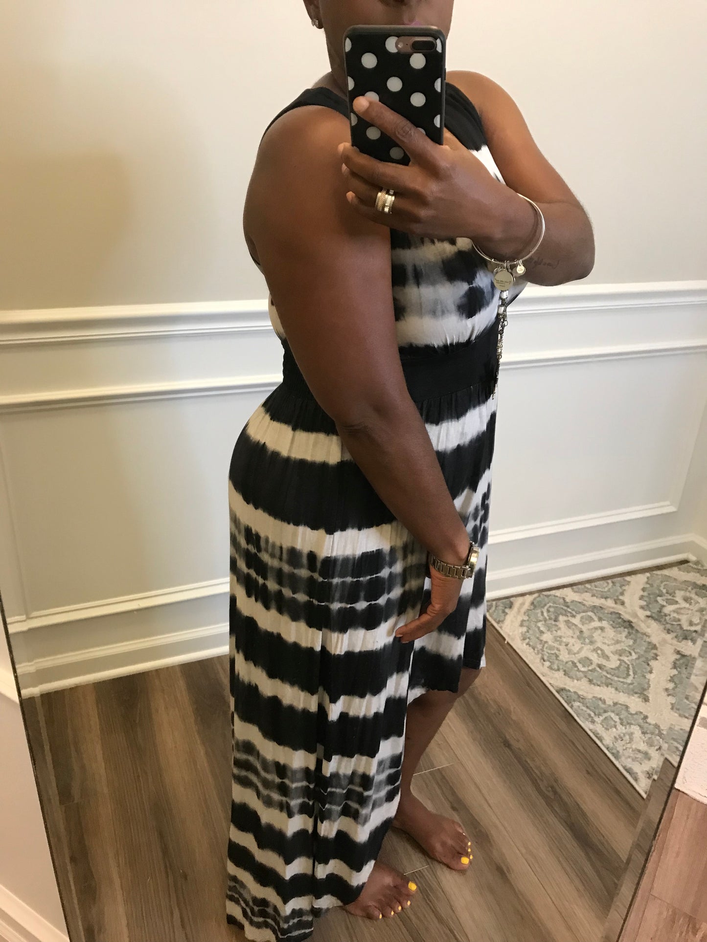 Tie Dye High Low Dress! Size S