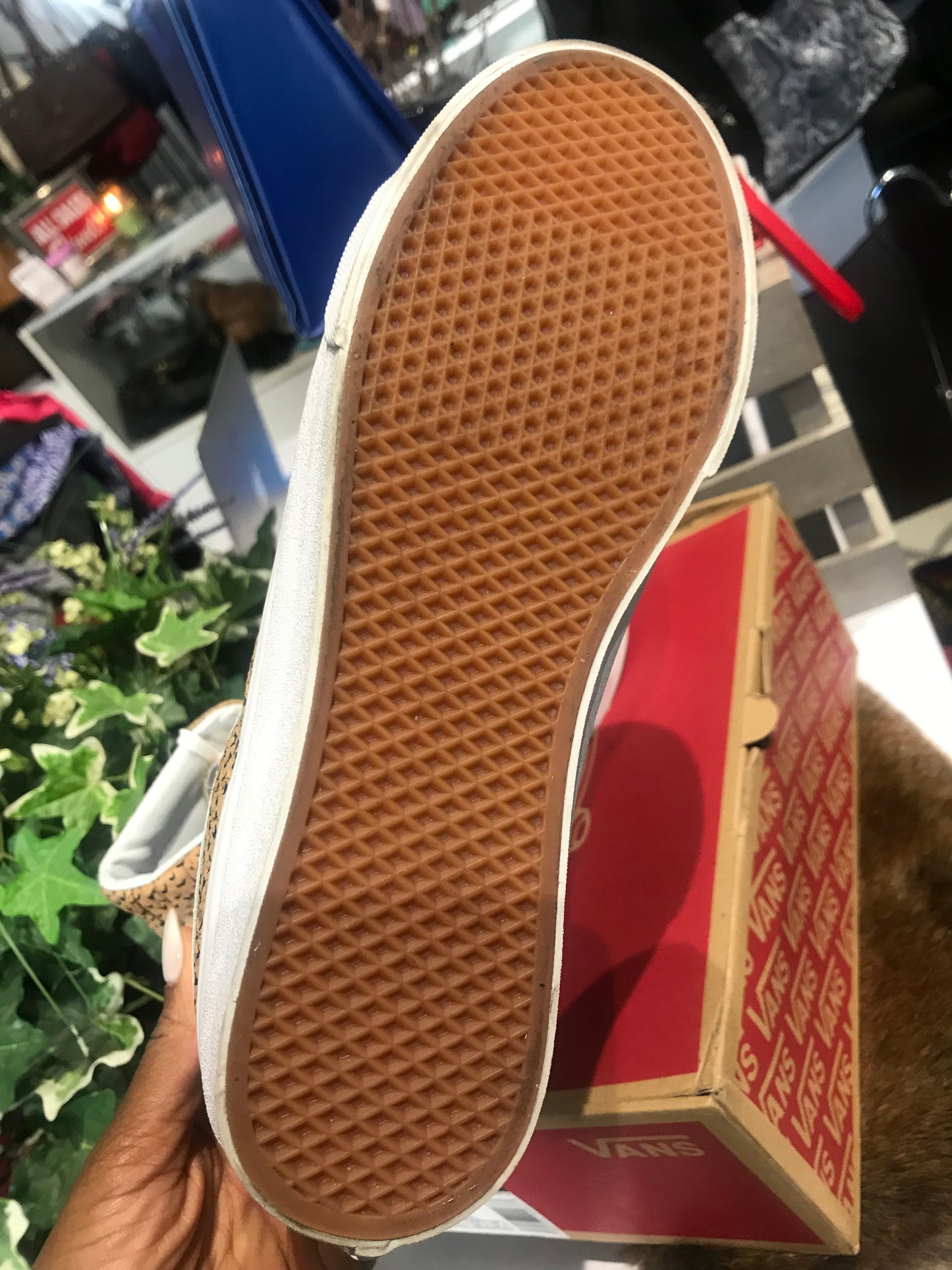 Vans Cork High Tops: Sz 8/8.5