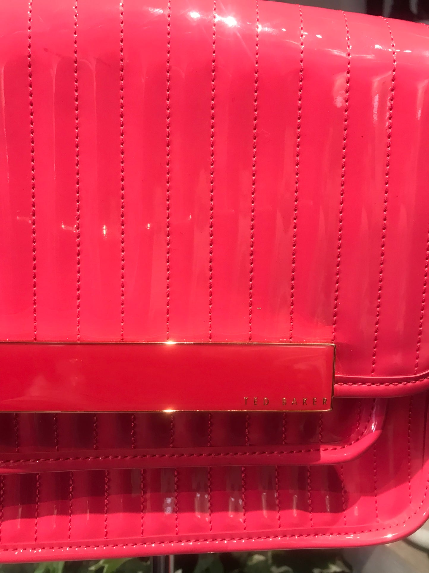 Ted Baker Pink Patent Crossbody!