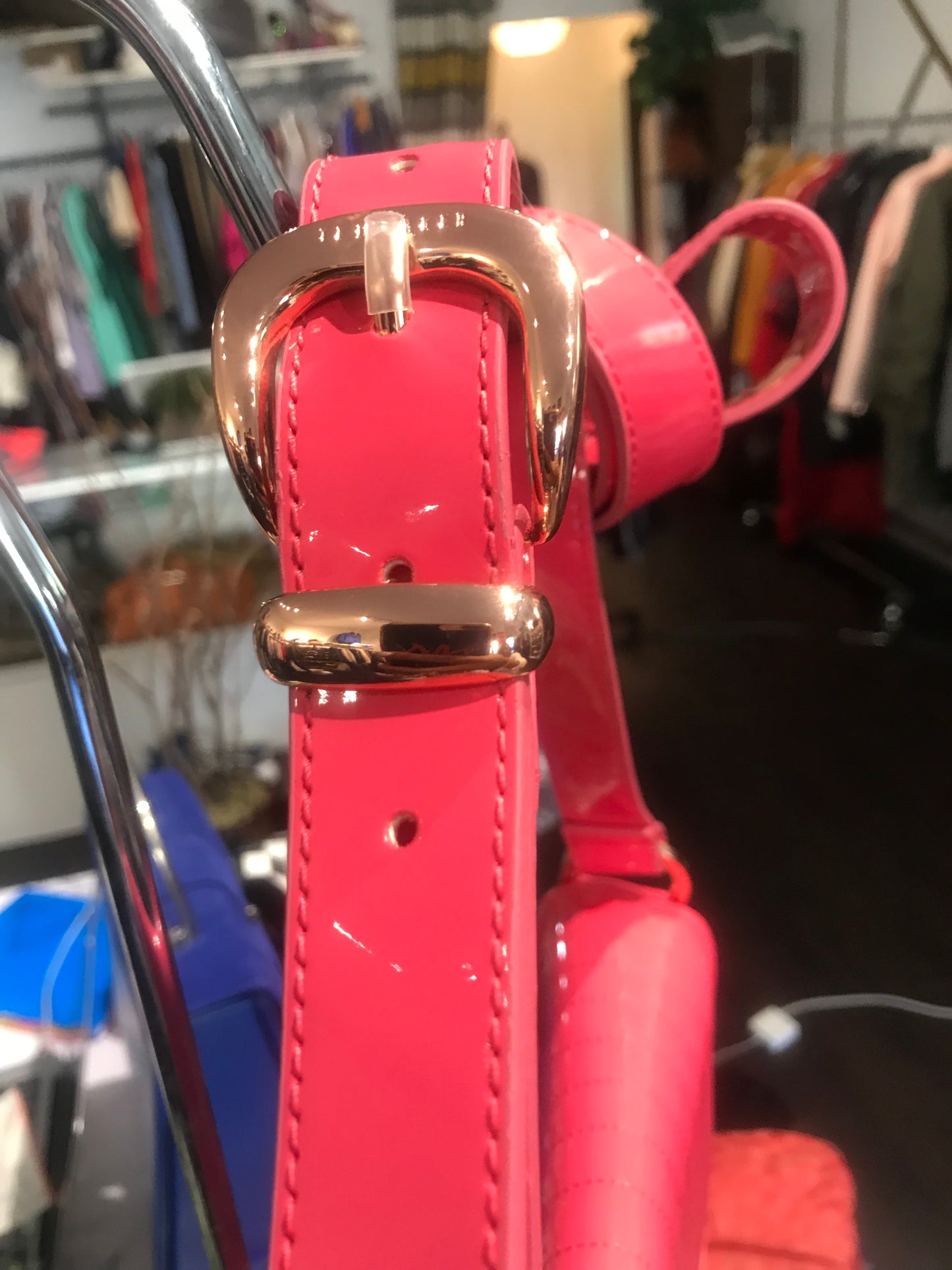 Ted Baker Pink Patent Crossbody!