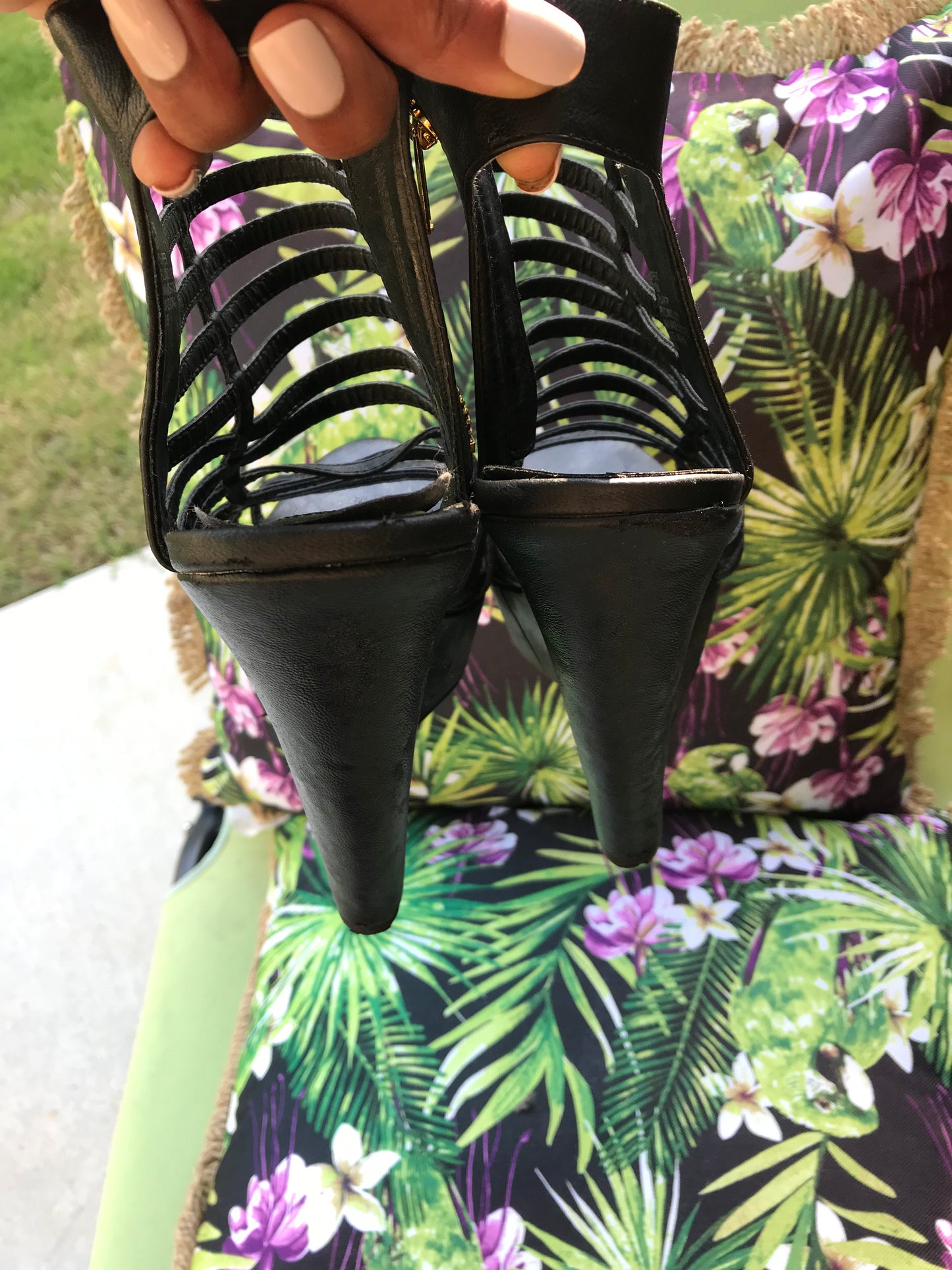 Steve Madden Wedge Sandals: Size 10