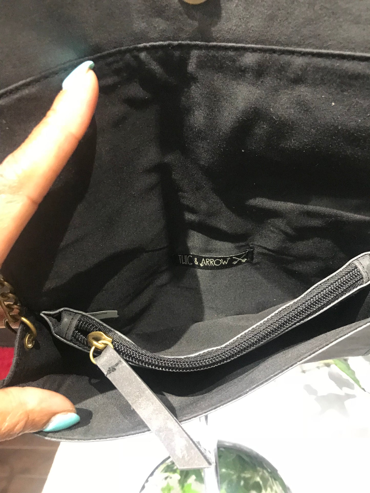 Twig & Arrow Faux Leather Crossbody