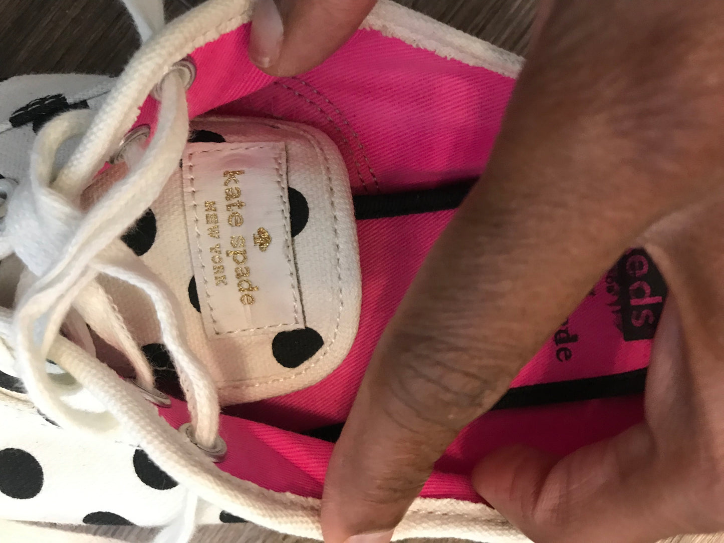 Kate Spade Polka KEDS!! Size 7