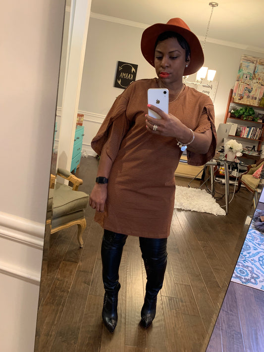 Tulip Sleeve Top: Sizes S-L