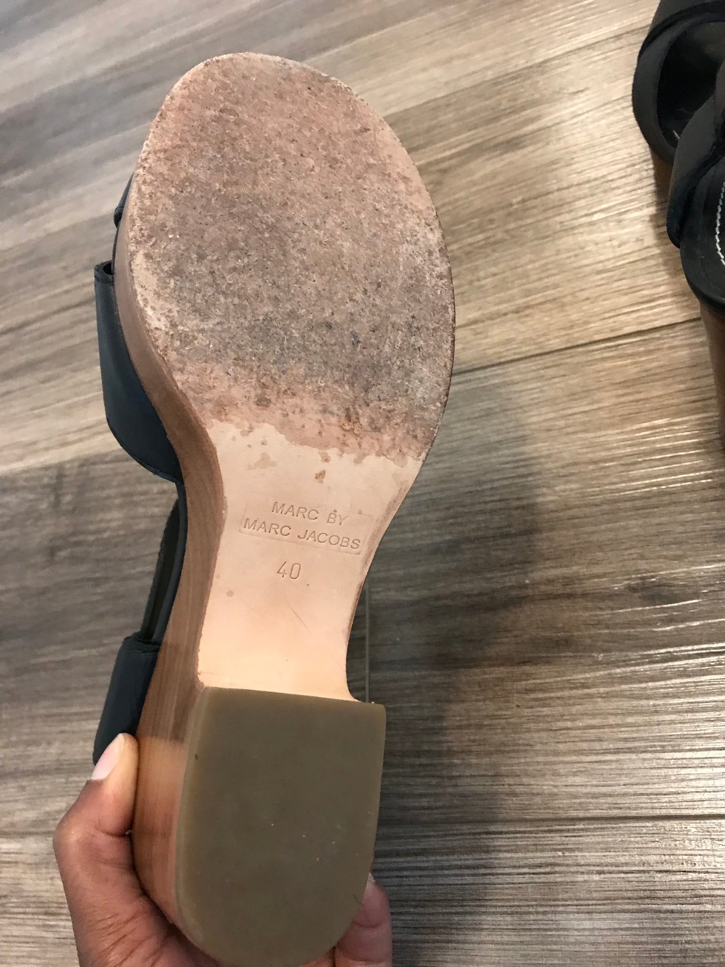 Marc Jacobs Leather Sandals! Size 40