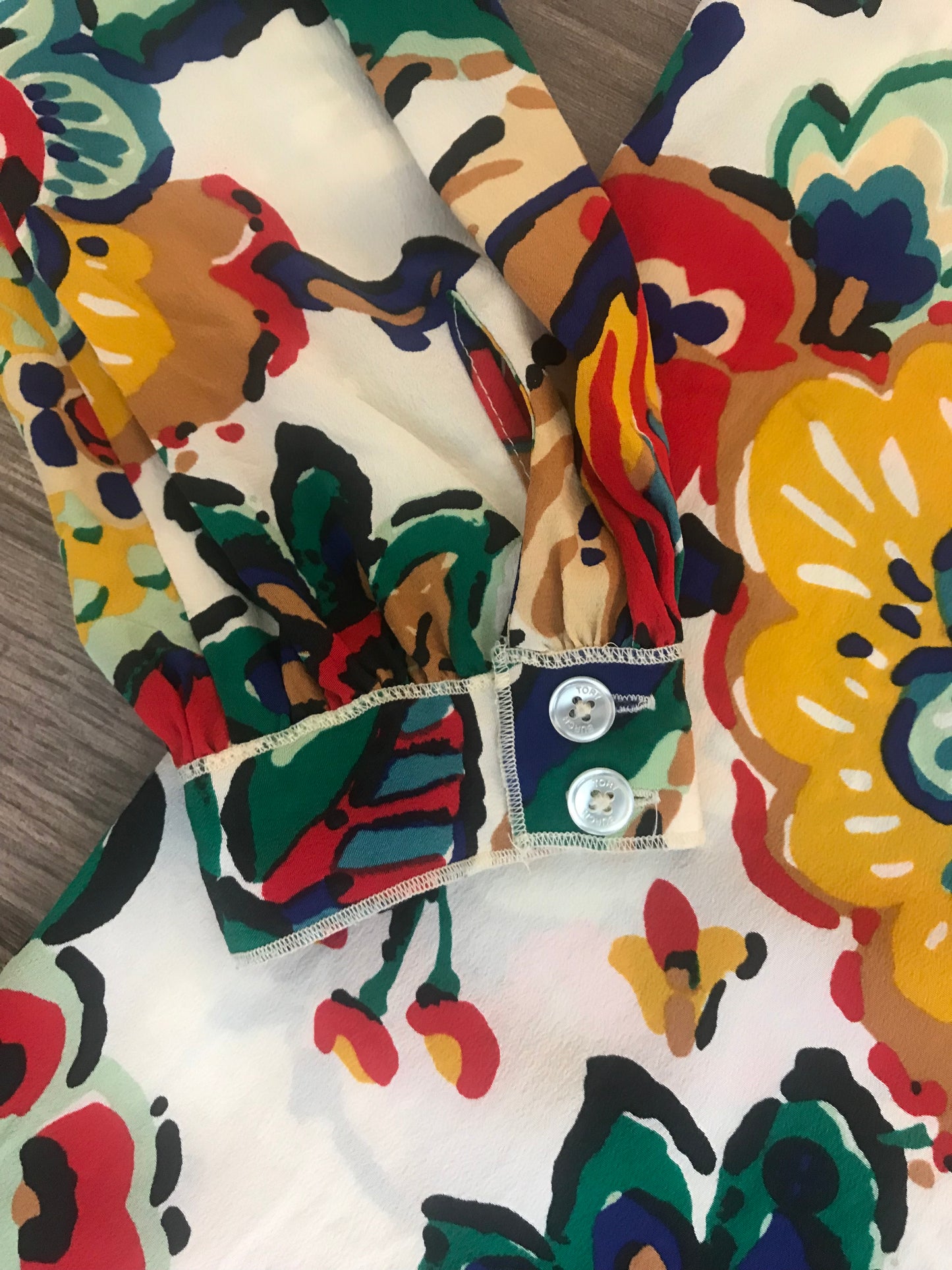 Tory Burch Floral Blouse! Size 8