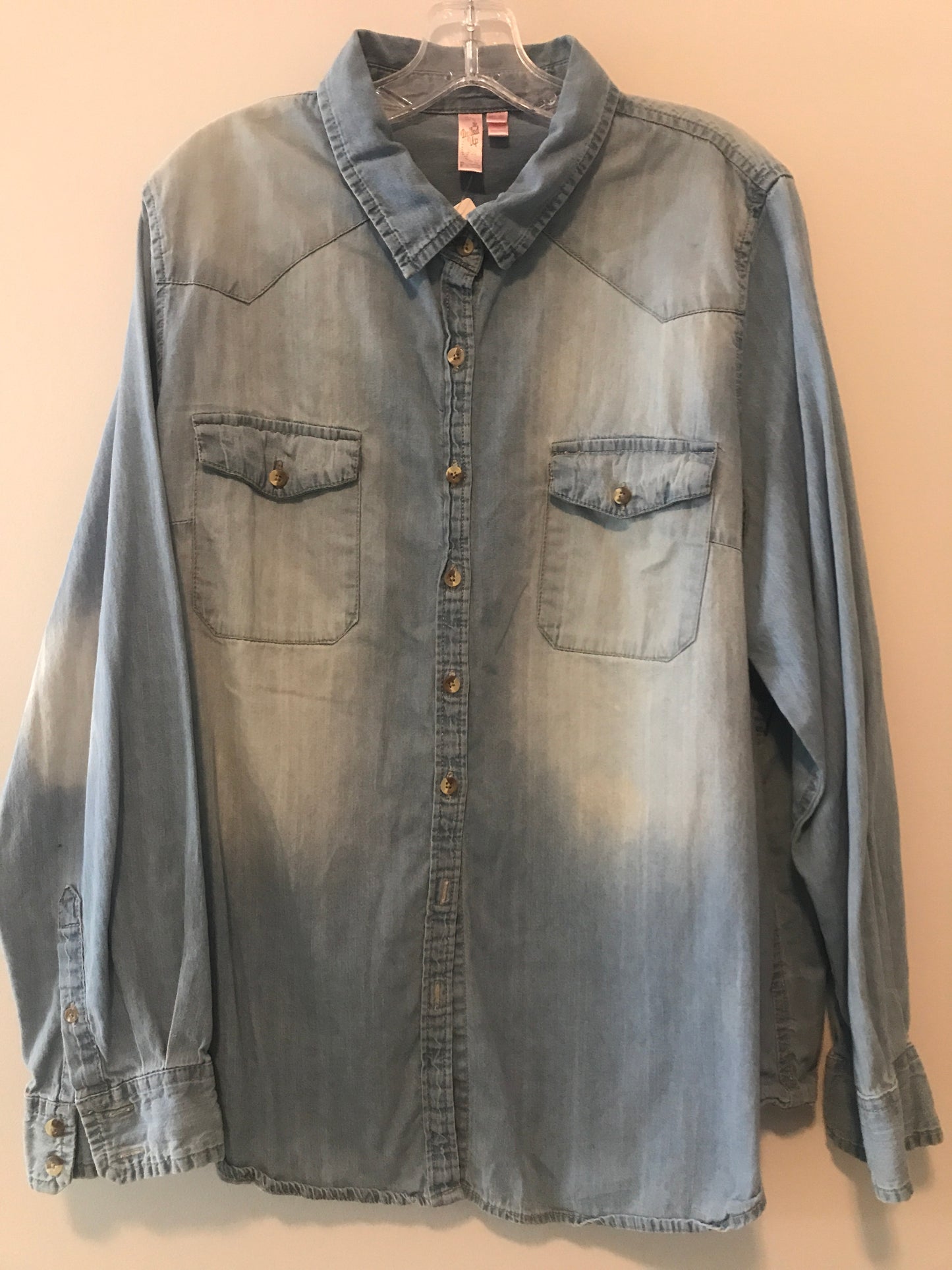 Denim Shirt: Sz 2X