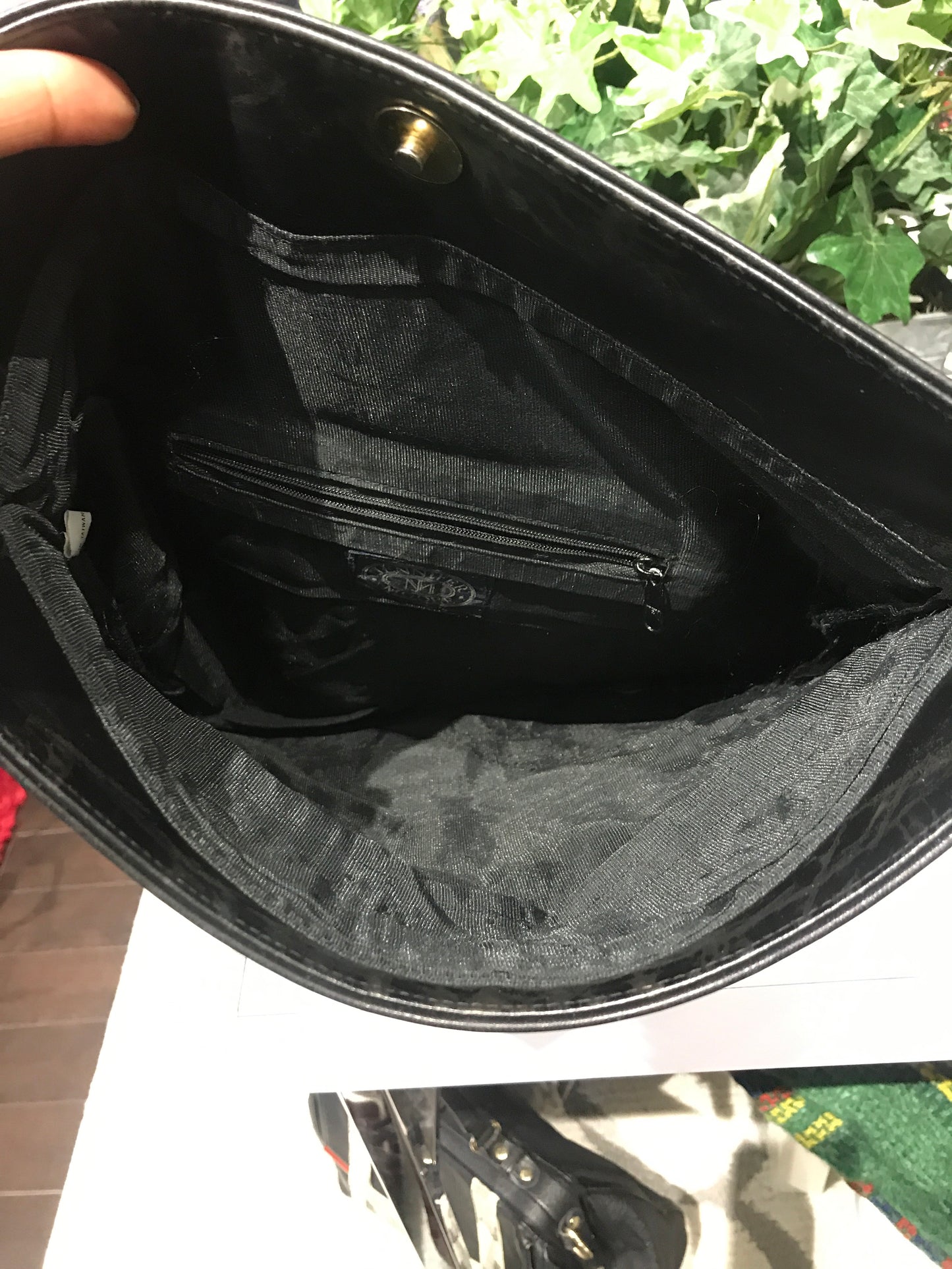 Jennifer Moore Leather Clutch
