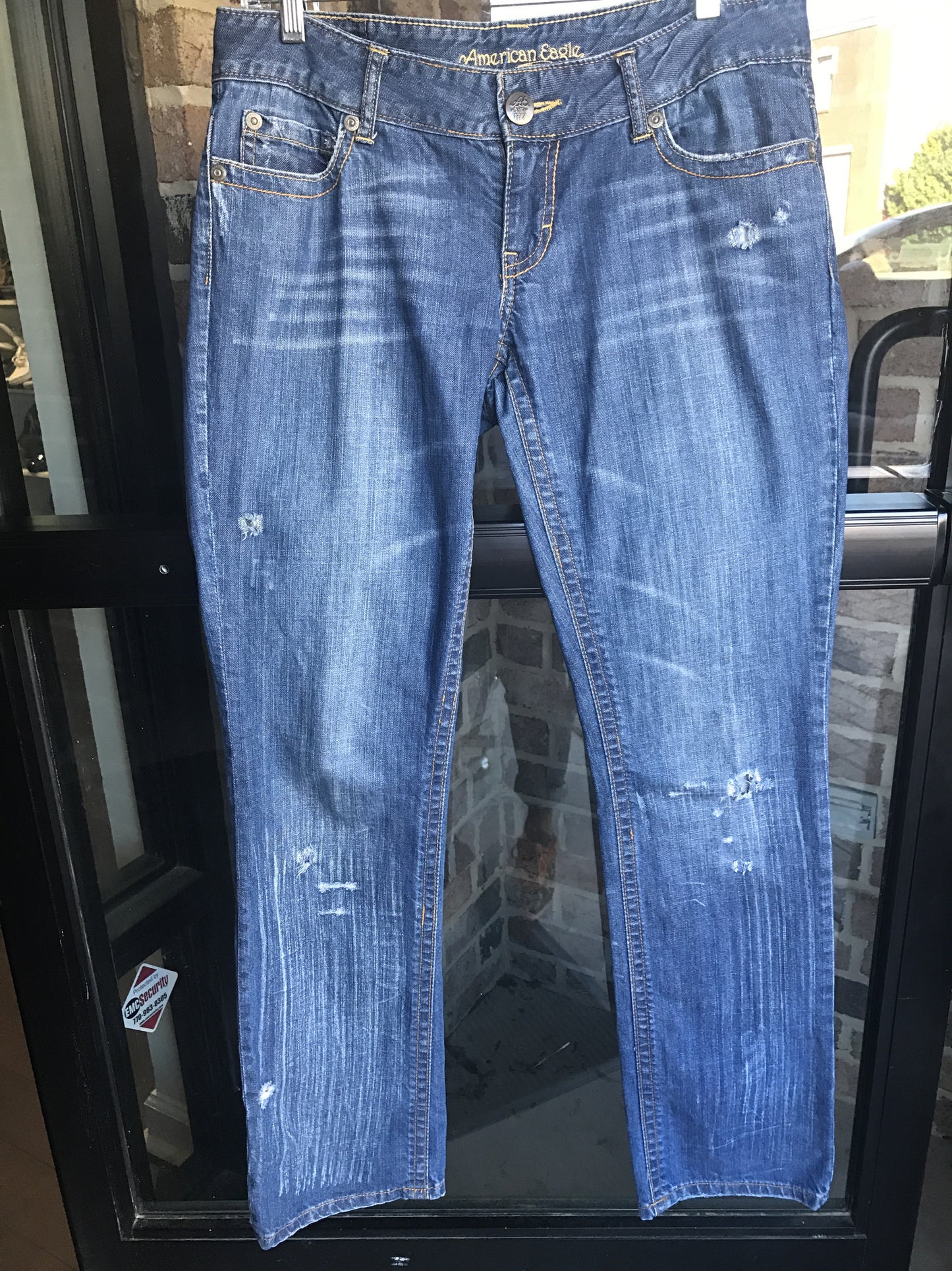 American Eagle Denim Jeans: Sz 8