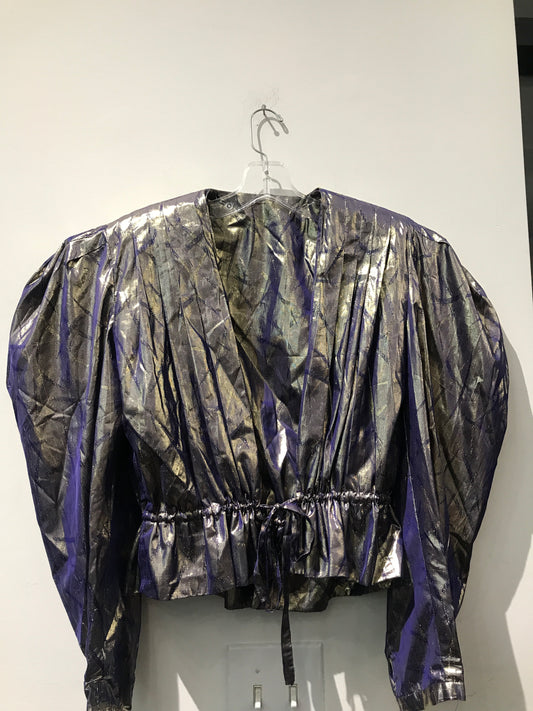 Vintage Shimmer Blazer: Sz M