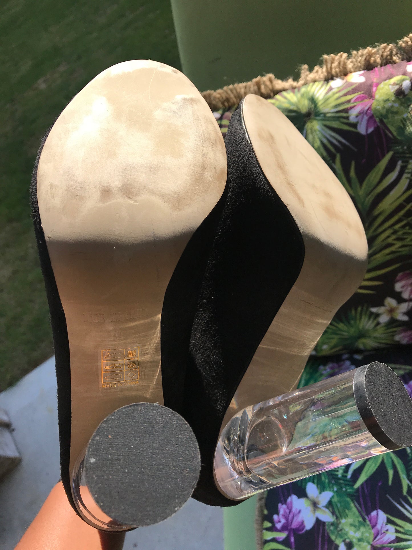 BooHoo Peep Toe Bootie: Size 8