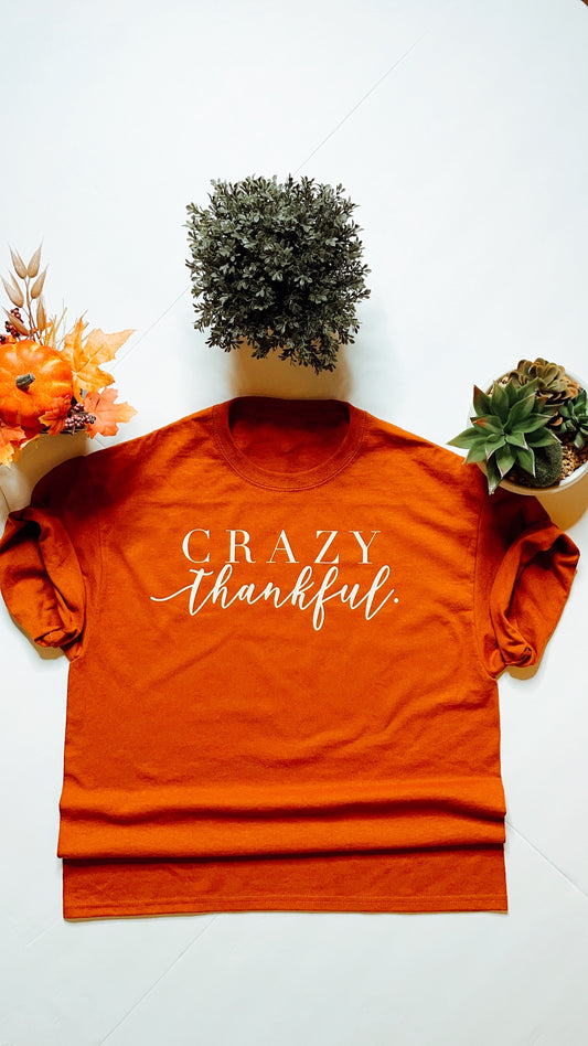 GGM! Crazy Thankful Tee. TUMERIC