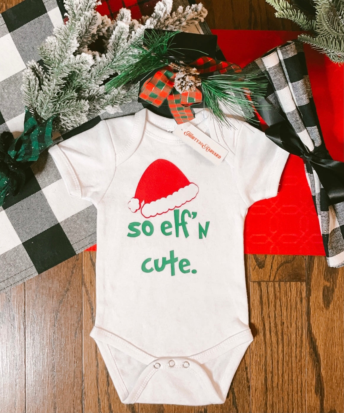HOLIDAY! So Elf’n Cute Onesie.