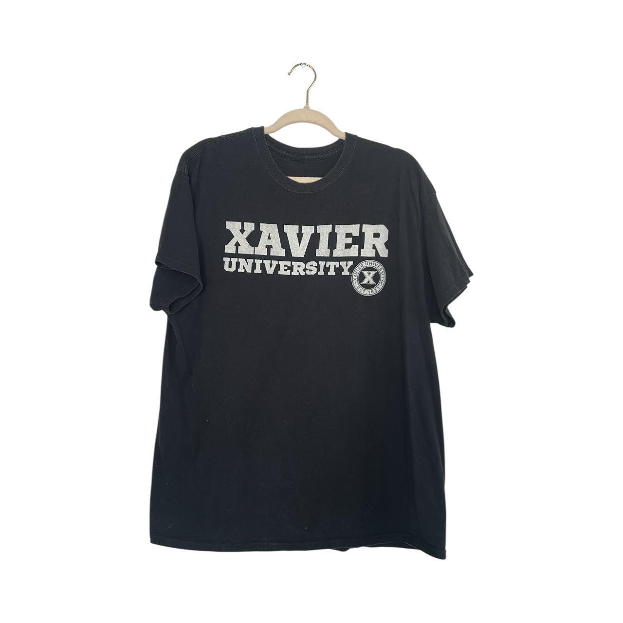 VINTAGE! Xavier University Tee. L