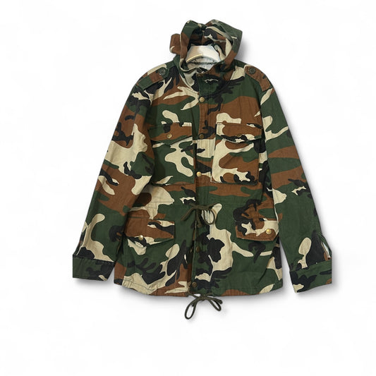 LOVE AGAIN! Camo Cargo Jacket. L