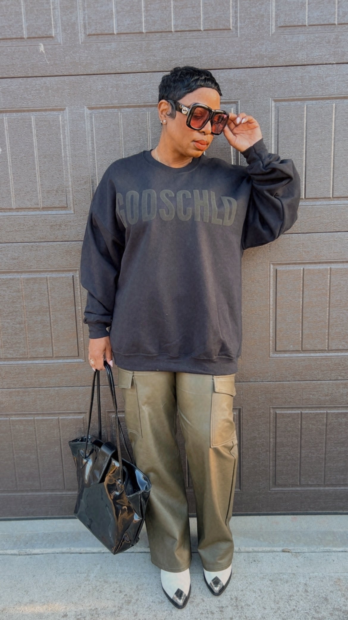 GGM! GODSCHLD Crew. BLACK