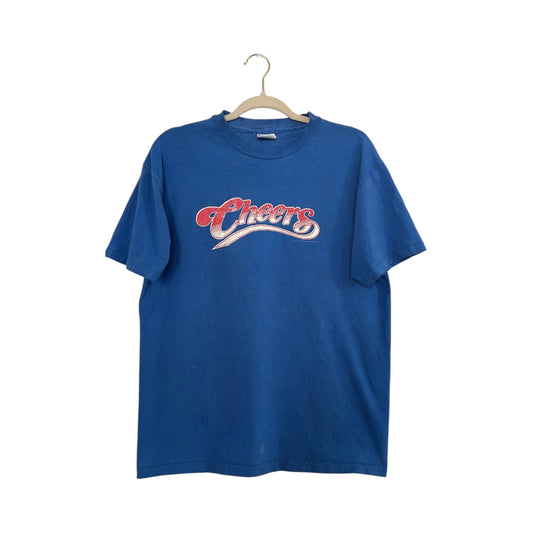 VINTAGE! Cheers Tee. M/L
