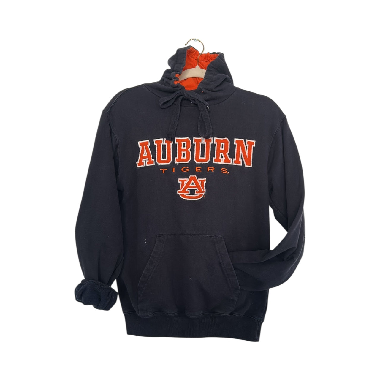VINTAGE! Auburn University Navy Hoodie. XS