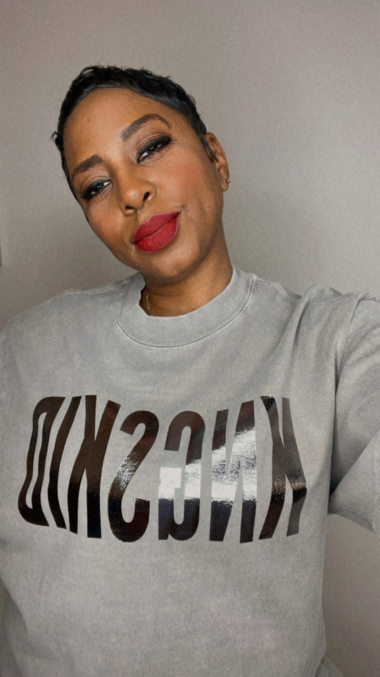 GGM! KNGSKID Tee. Gray