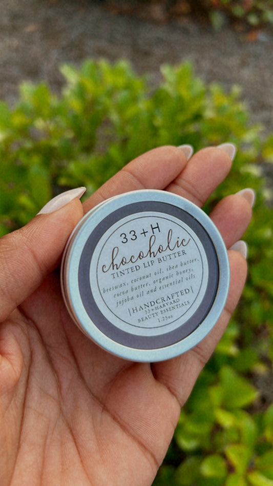 33+H: Chocaholic Tinted Lip Butter.