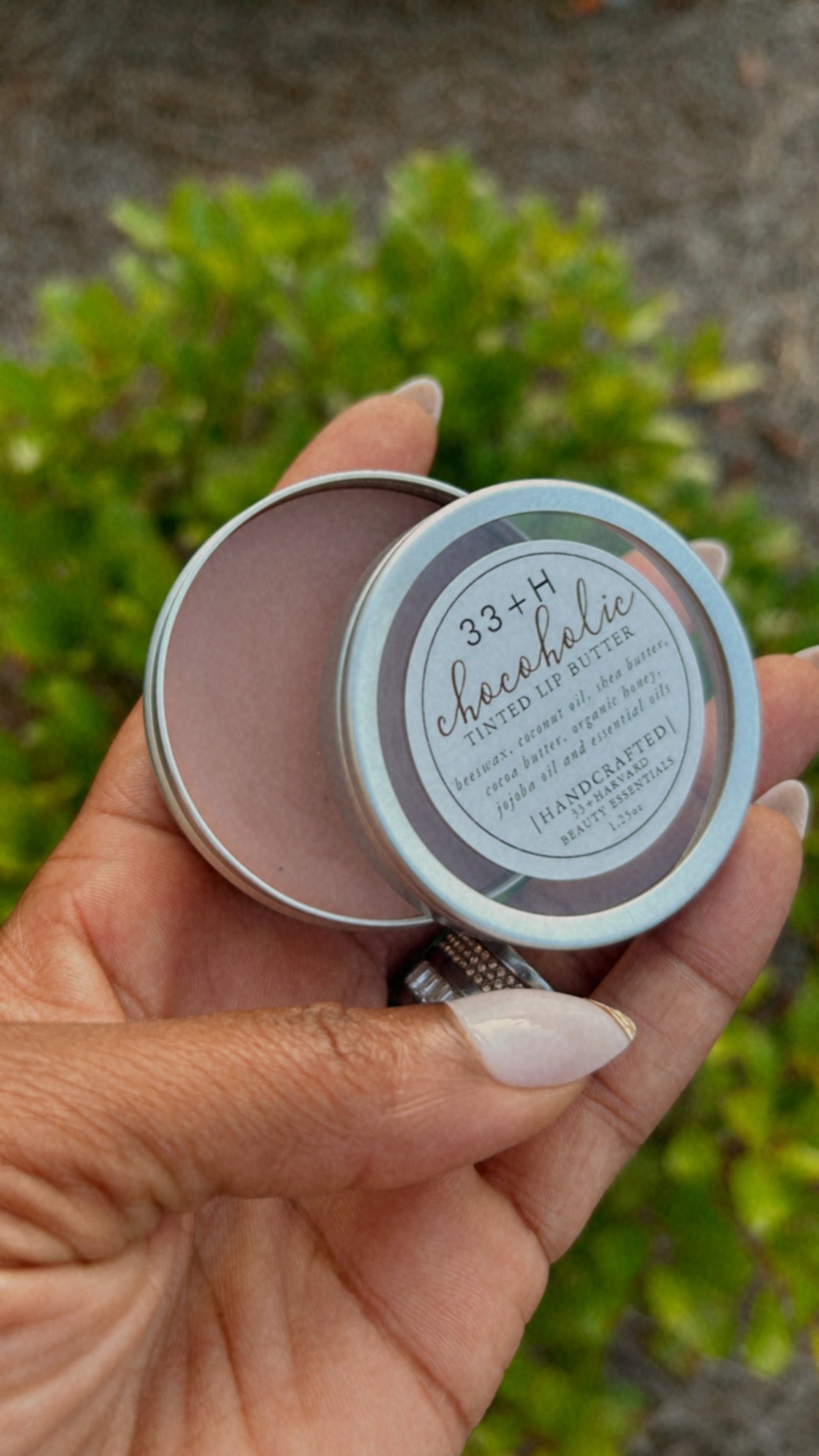 33+H: Chocaholic Tinted Lip Butter.