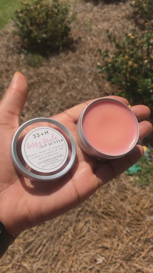33+H: Berry Brulee Lip Butter.