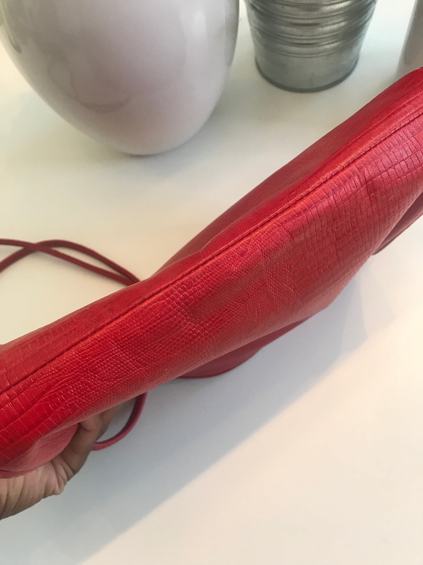 Vintage Leather Crossbody!