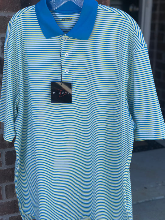 Divots Dry Fit Golf Shirt! Size L