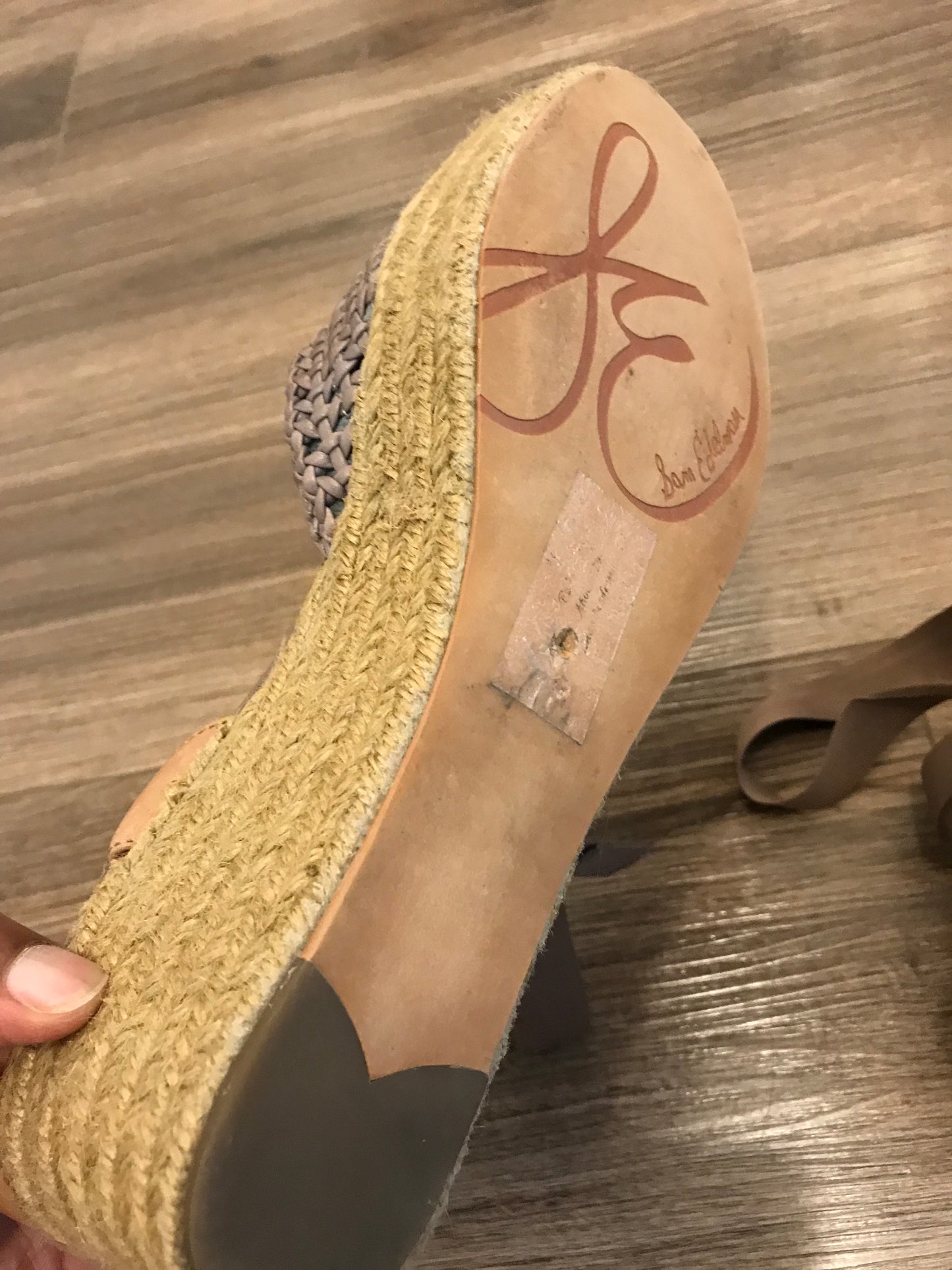 Sam Edelman Wedge Espadrilles! Size 9