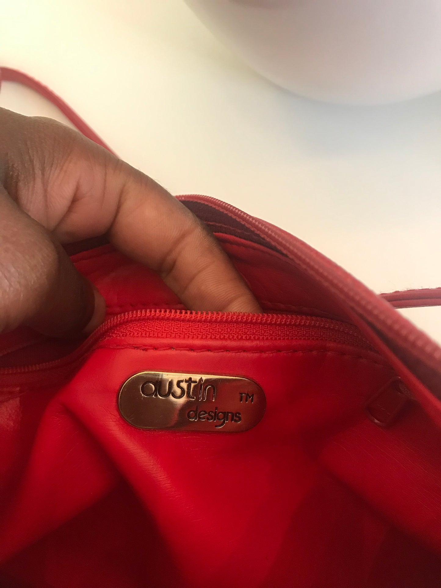 Vintage Leather Crossbody!