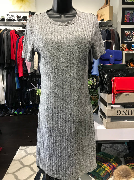 H&M Grey Bodycon Dress: Sz 14
