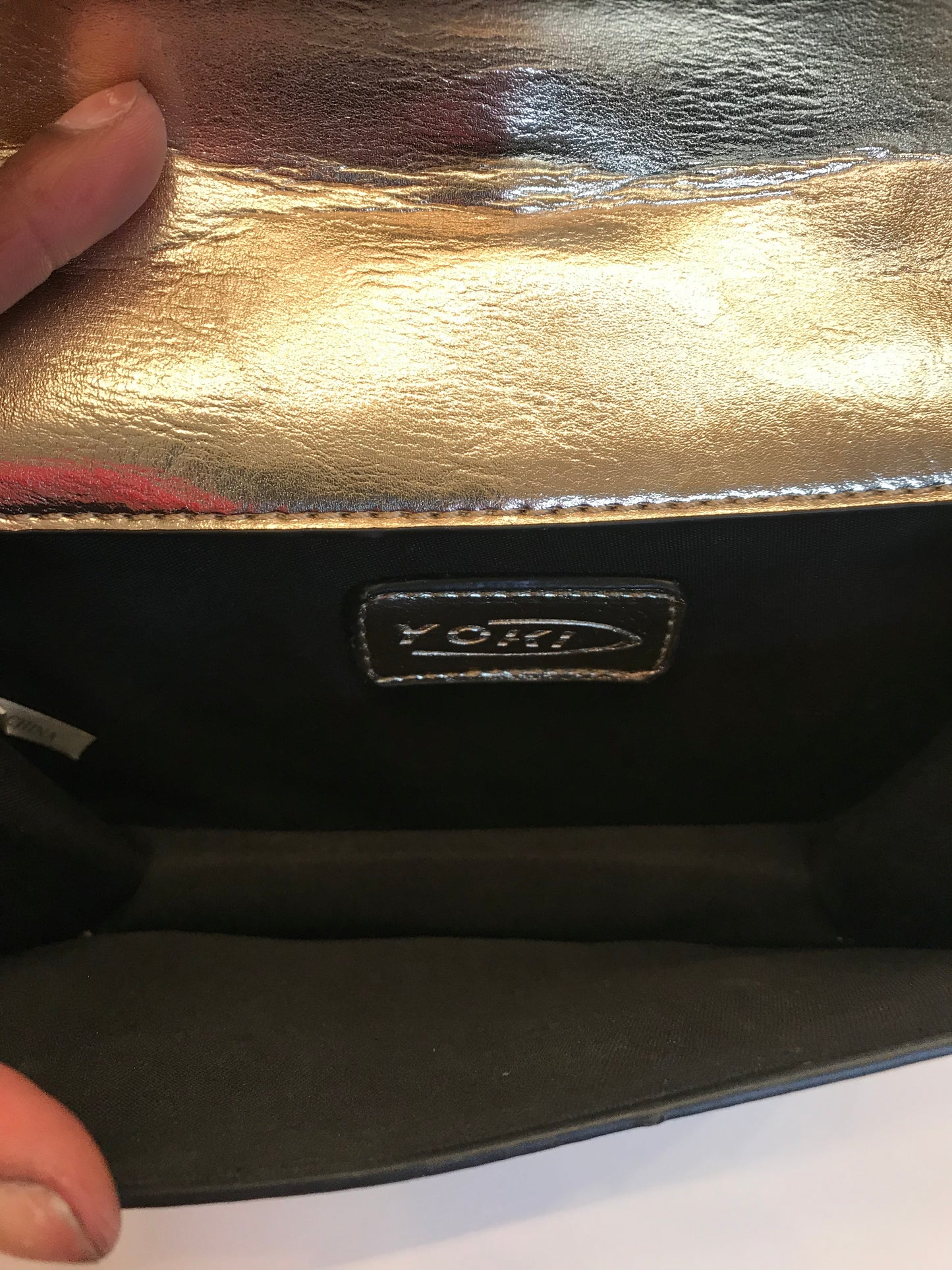 Gold Metallic Crossbody!
