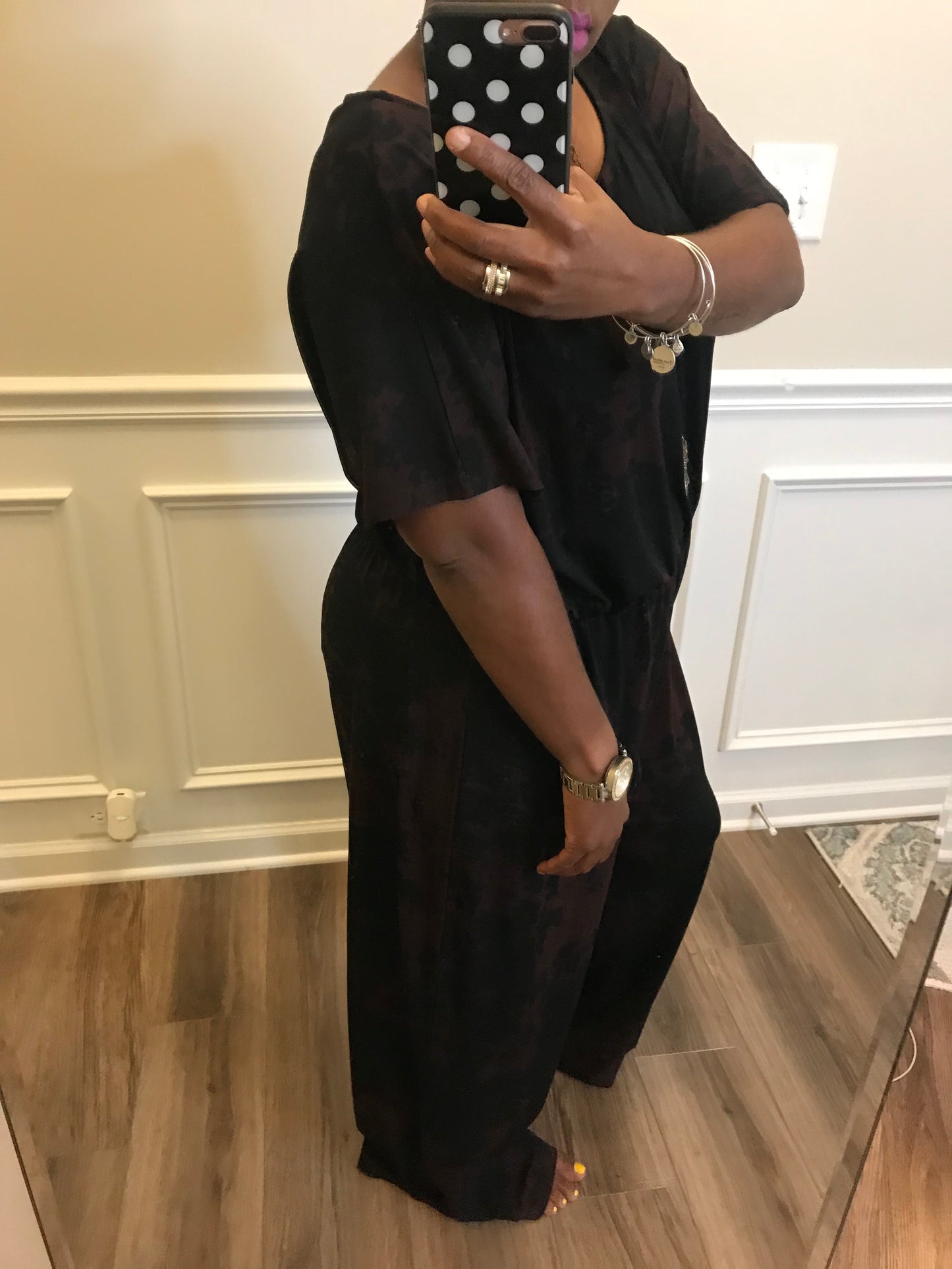 Wine & Black Jumper! Size 2X