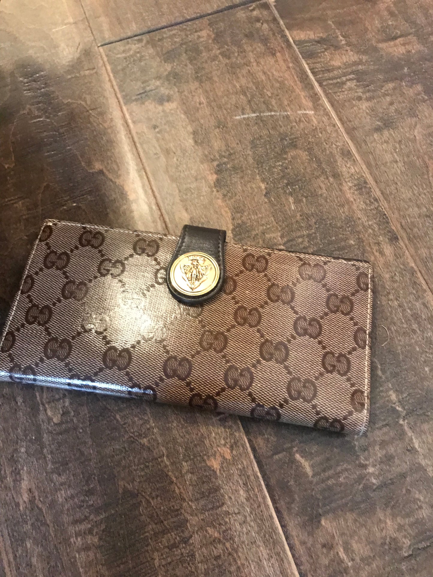 Gucci Guccima Tote & Wallet!!