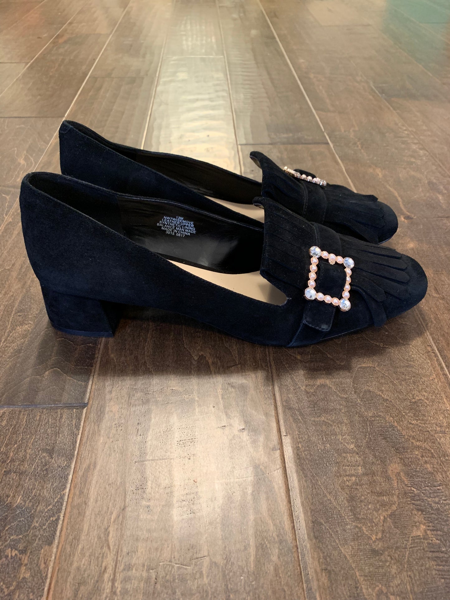 Nine West Suede Loafers: Size 13