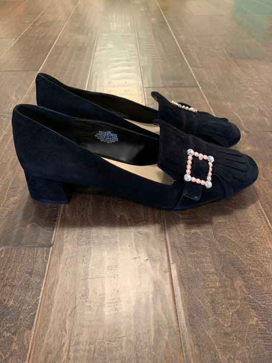 Nine West Suede Loafers: Size 13