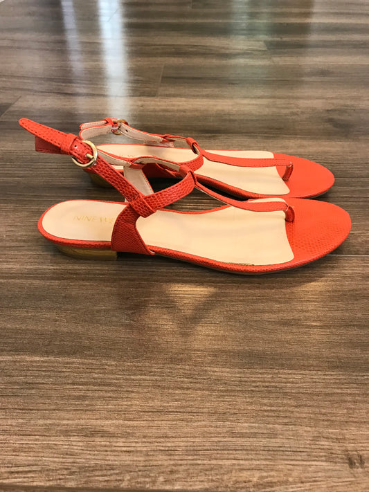 Nine West Leather Sandals! Size: 8.5