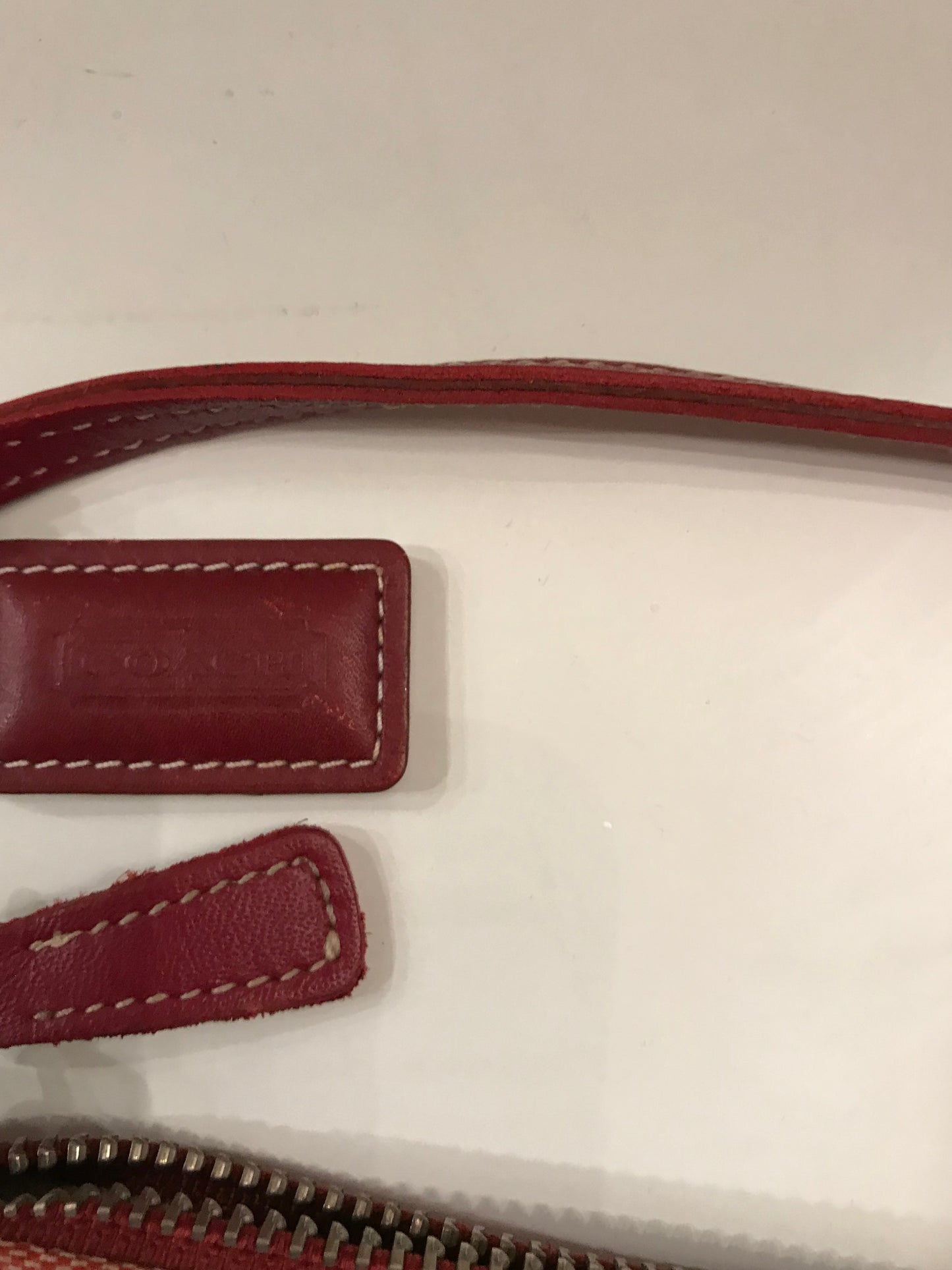 Coach Monogrammed Mini Tote!