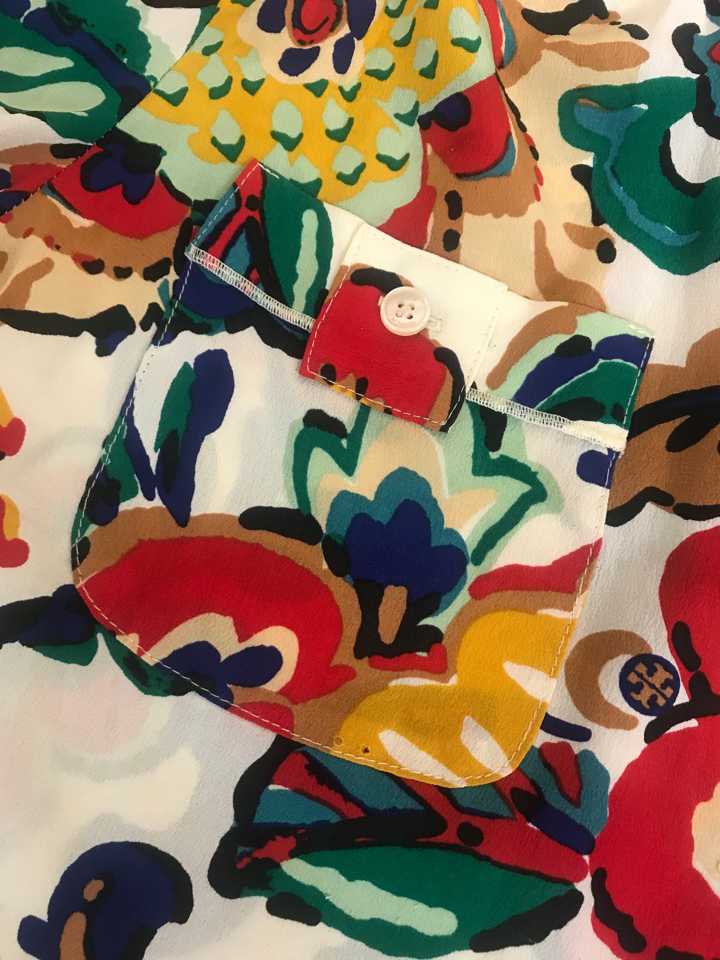 Tory Burch Floral Blouse! Size 8