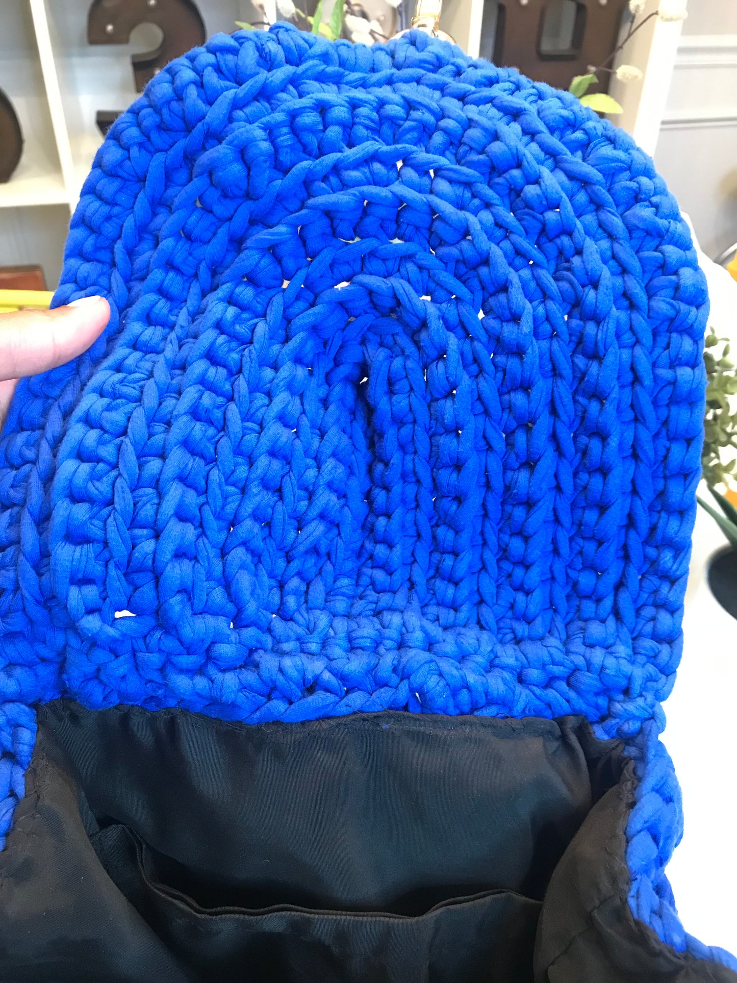 Handmade Crochet Backpack! Size: Large